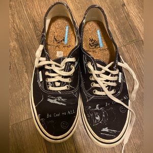 Vans with patterns black US10/ 28 CM